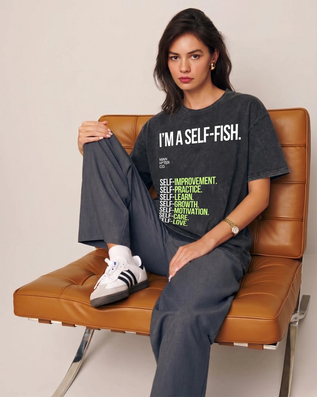 The Self-Fish Oversized Tee