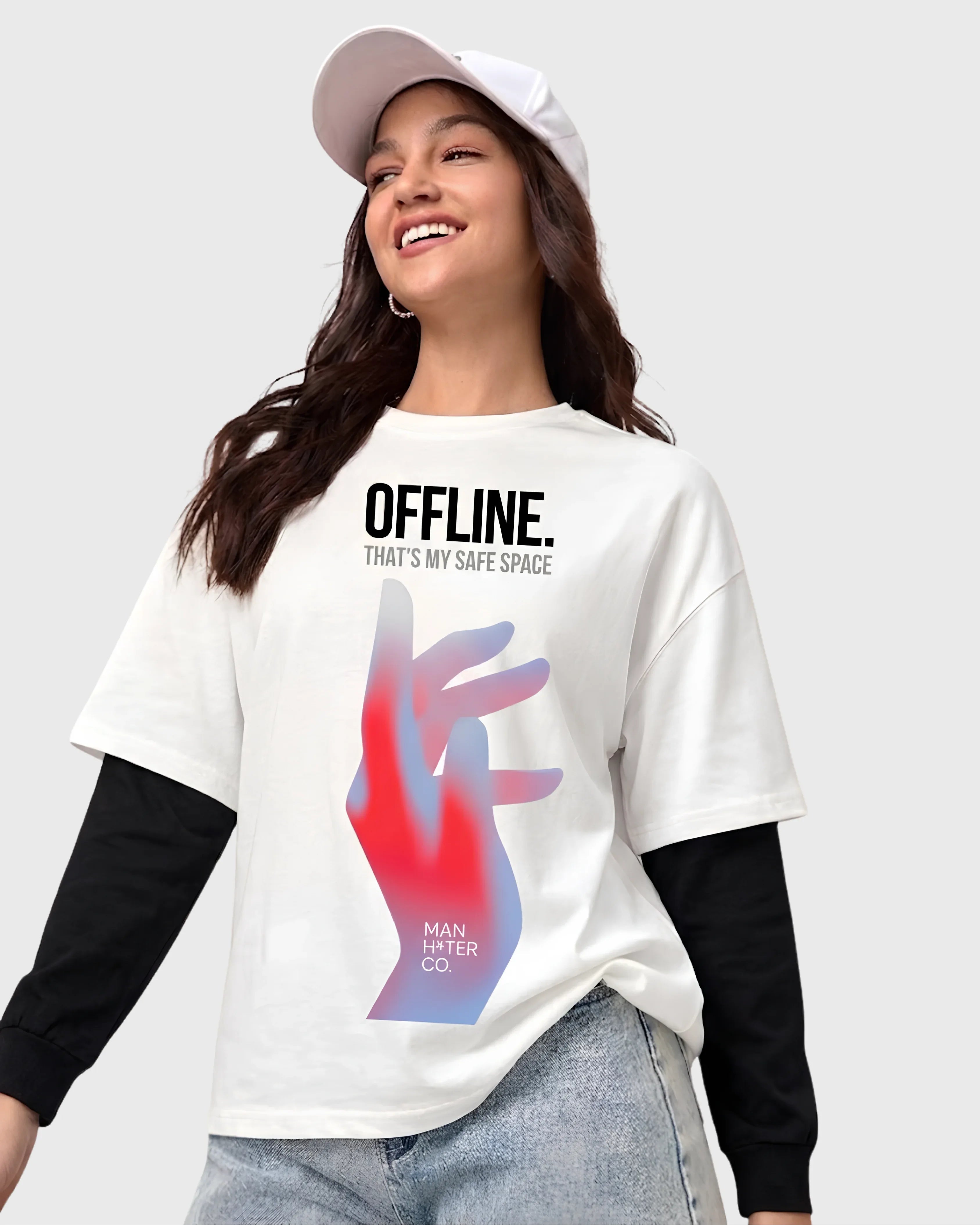 The Offline Oversized Sleeve Tee