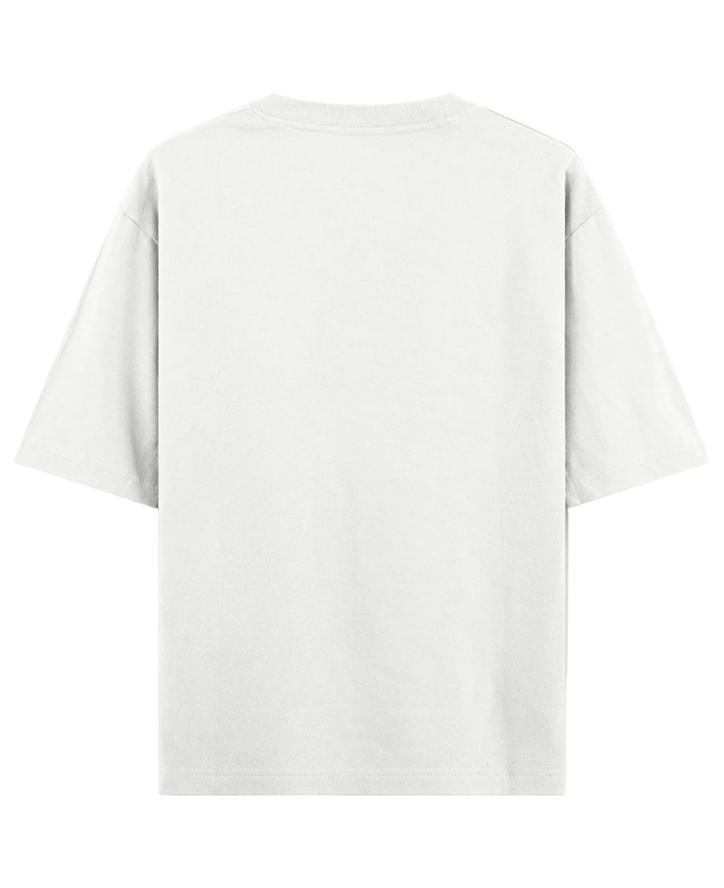 Off White Oversized T-shirt Back Design