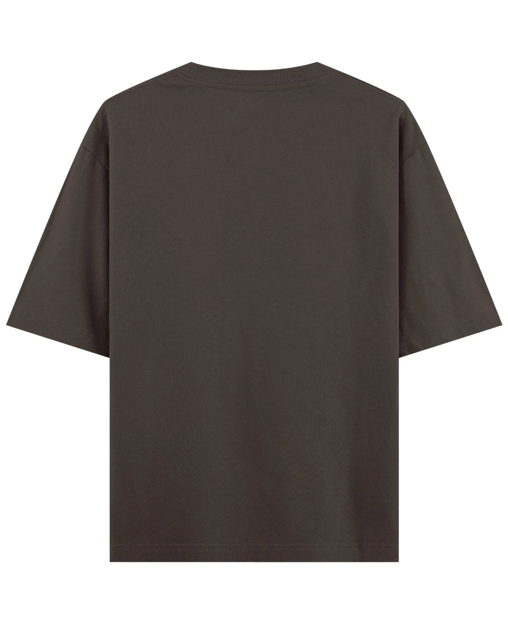 Coffee Oversized T-Shirt Back Design