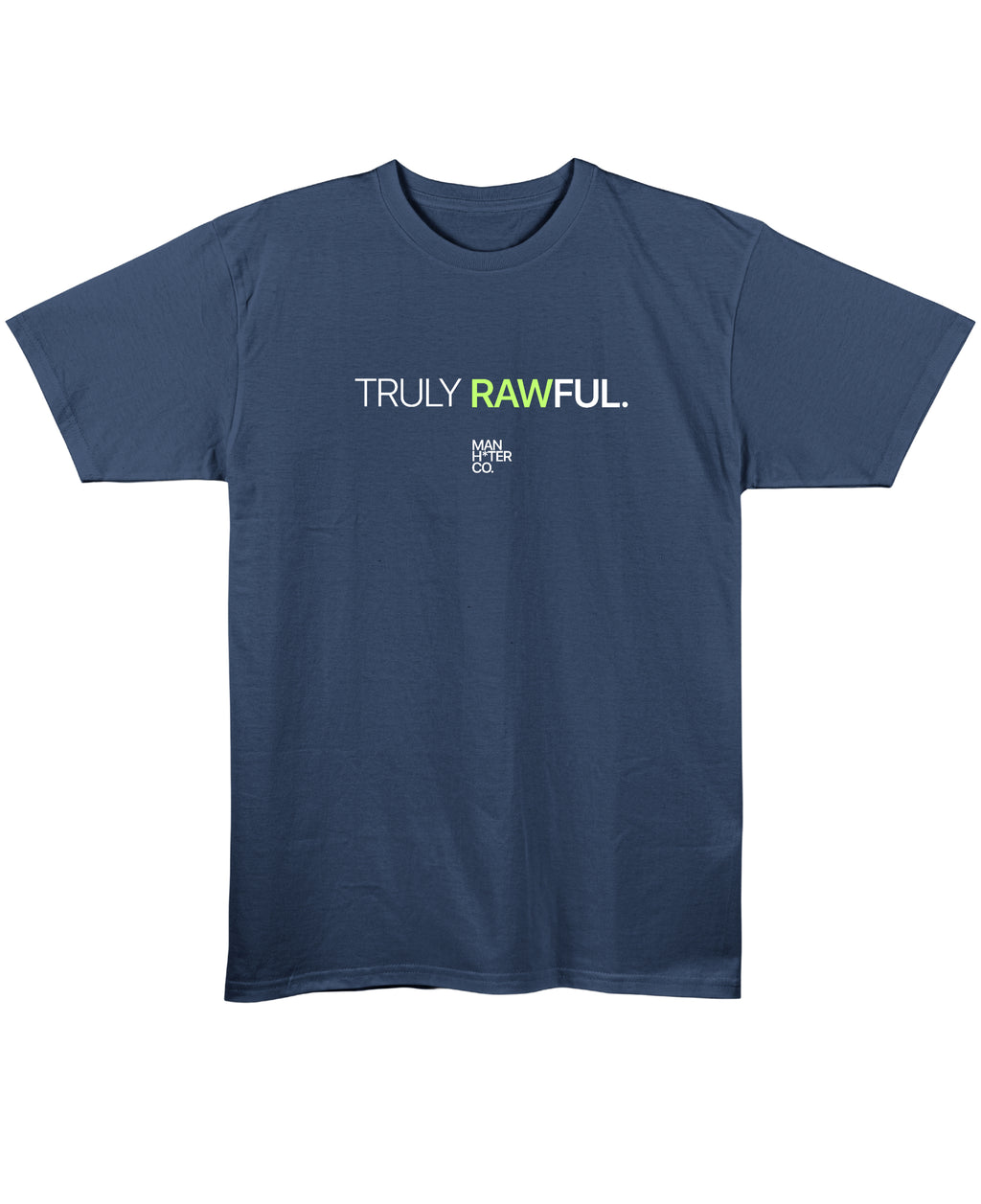 Navy Blue Regular Fit T-shirt Front Design